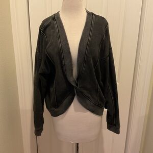 Easel Top Sweatshirt Size M